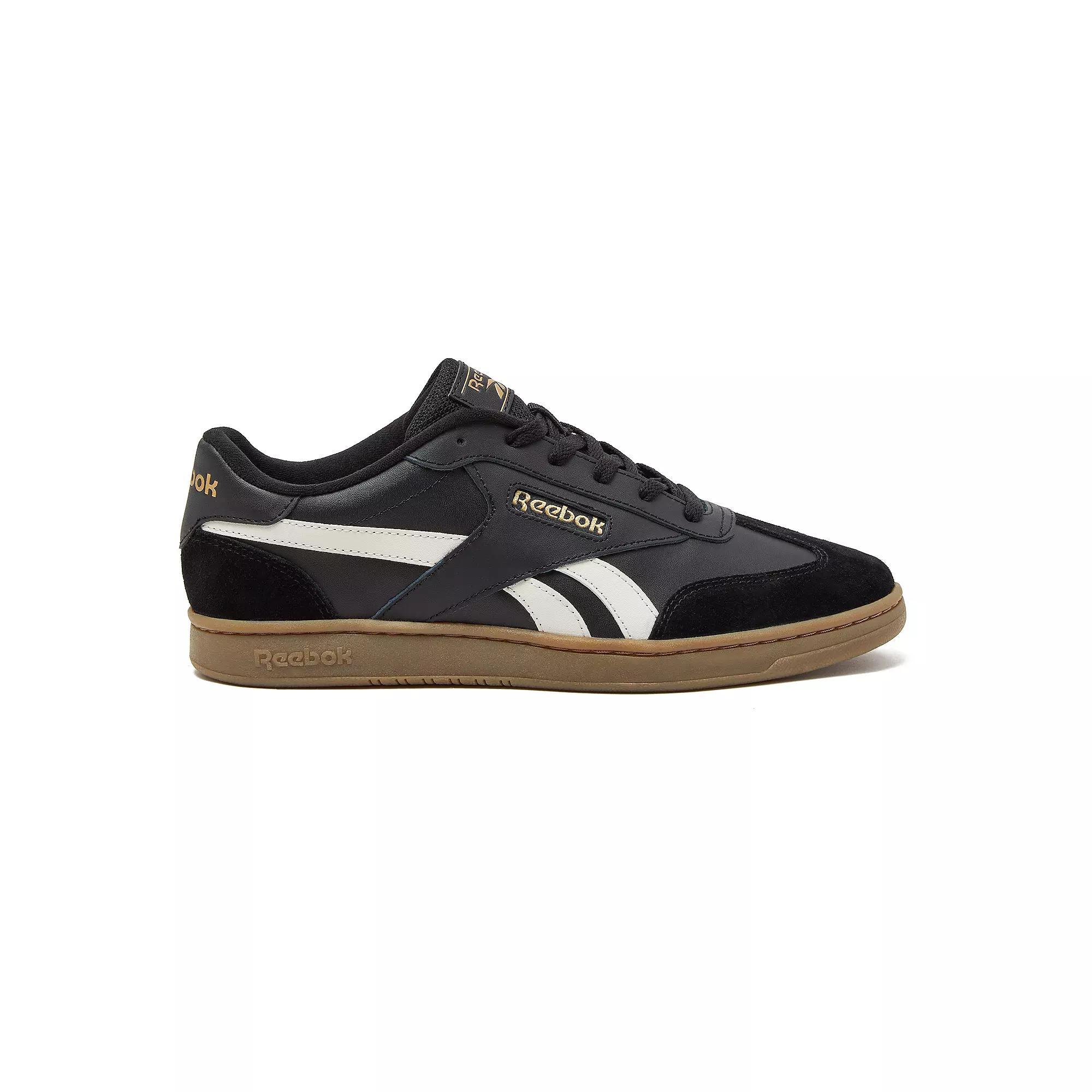 Reebok Forte Lounger Men's Tennis Shoes, Size: 10, Black Gold Gum Product Image