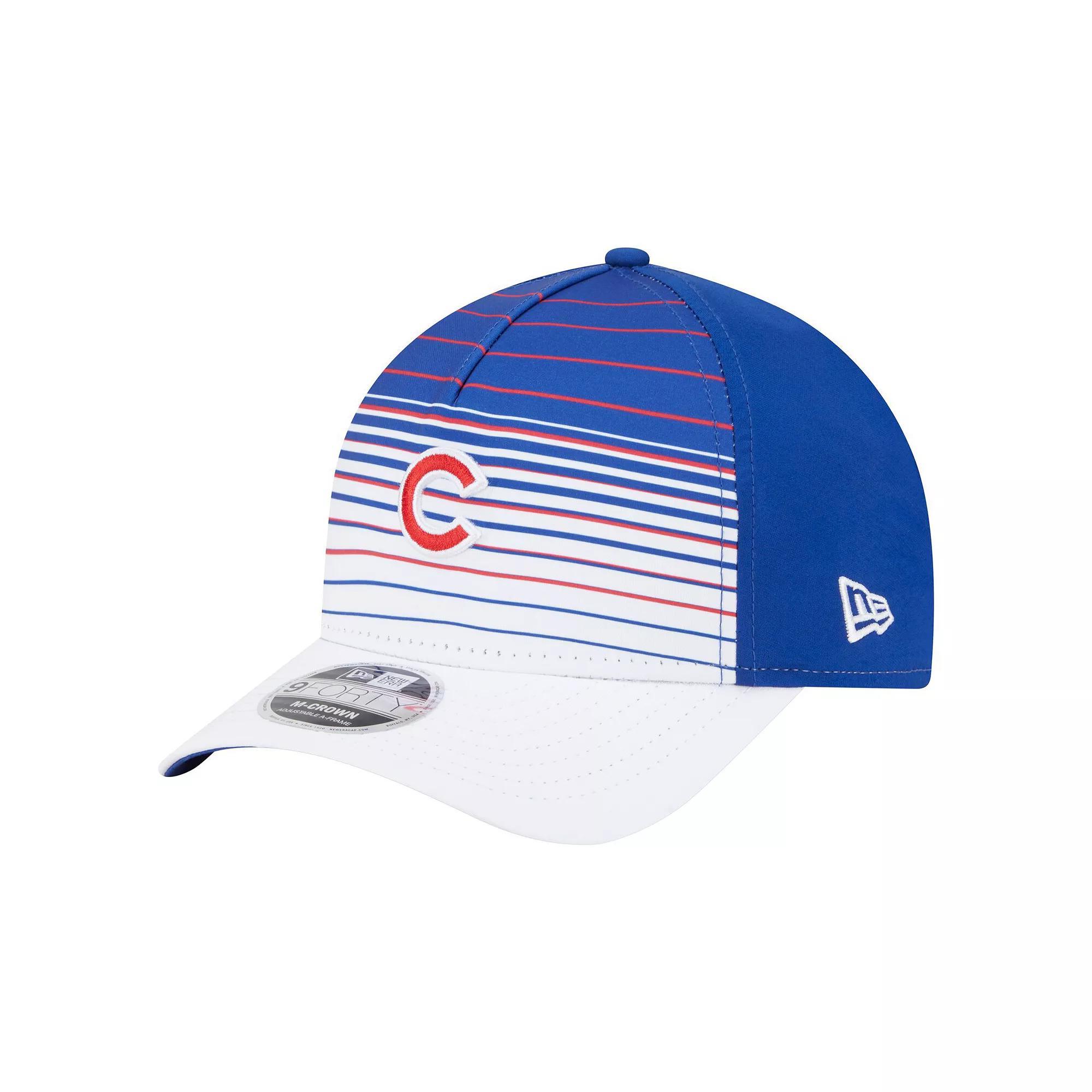 Men's New Era  Royal Chicago Cubs Gradient 9FORTY M-Crown Adjustable Hat, Blue Product Image