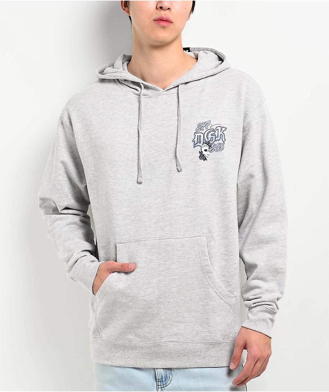 DGK Hyna Grey Hoodie Product Image