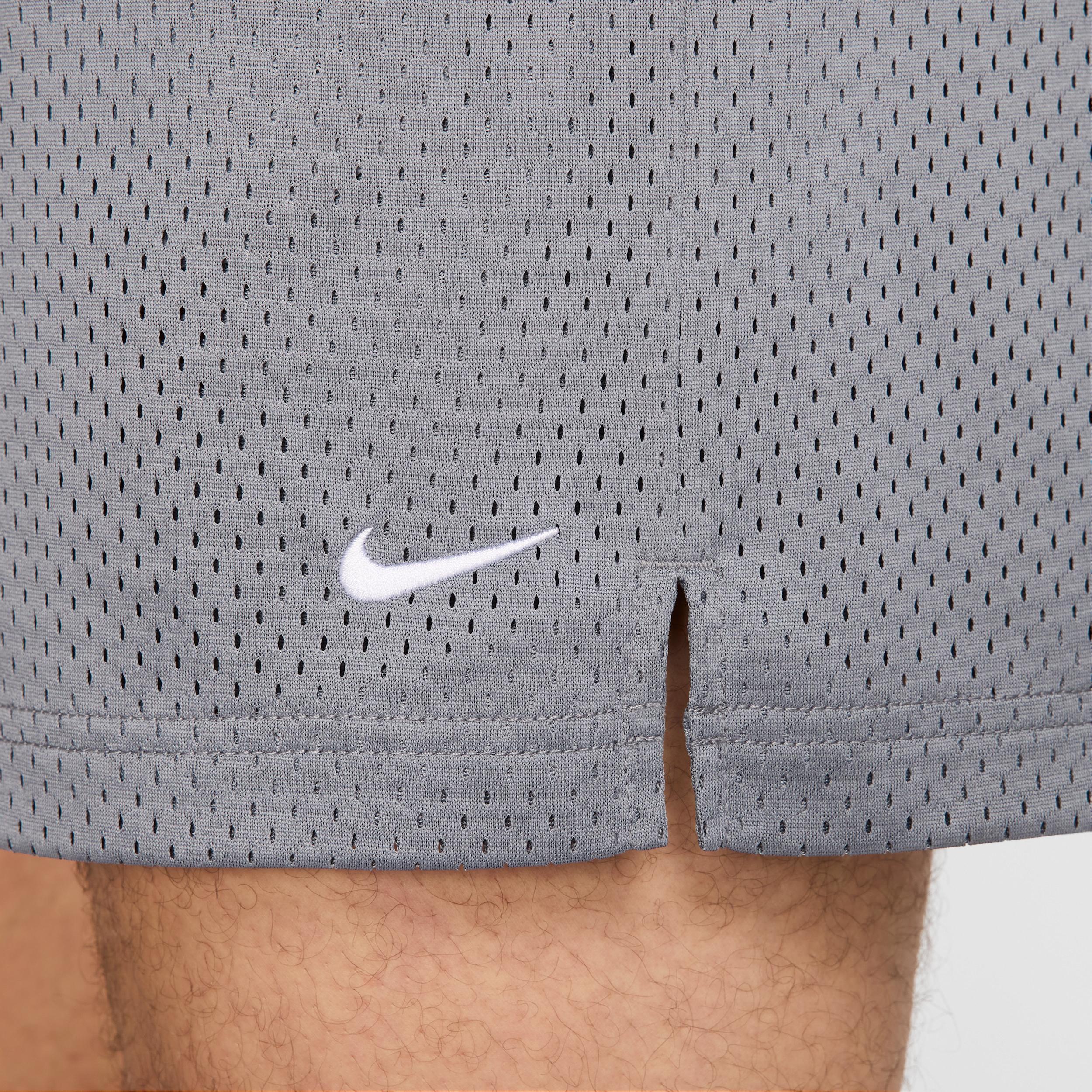 Men's Nike Dri-FIT 5" Mesh Basketball Shorts, Size: XXL, Safety Orange Product Image
