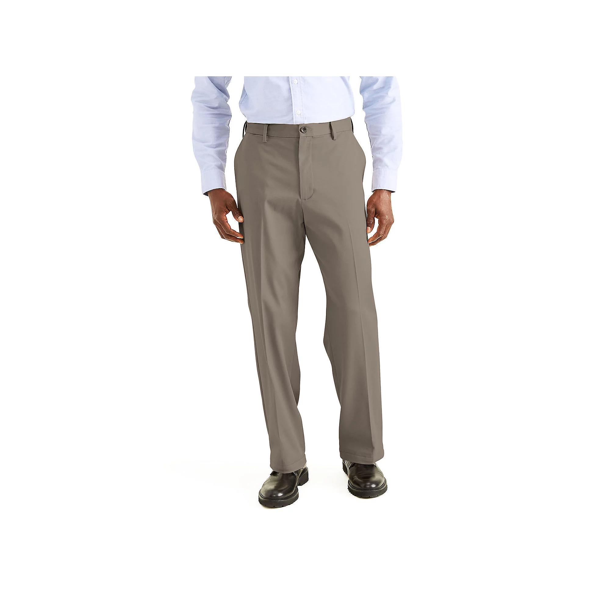Mens Dockers Stretch Easy Khaki Classic-Fit Flat-Front Pants Product Image