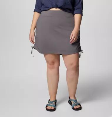 Women's Columbia All Seasons Ruched Seams Skort, Size: 1XL, Blue Product Image