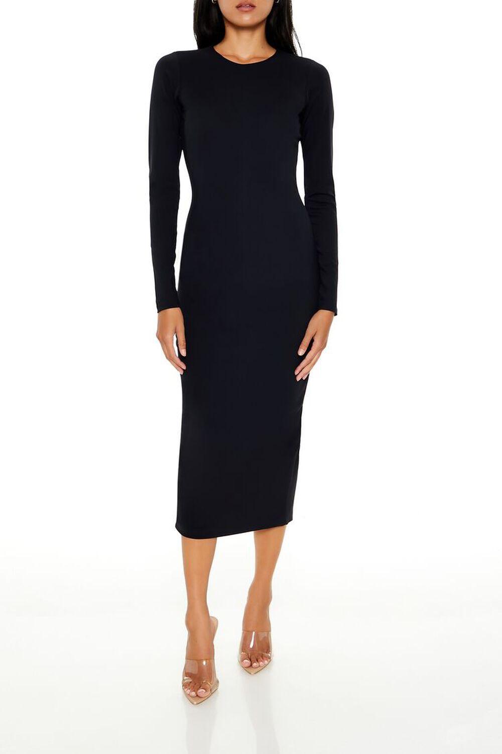Contour Sculpt Midi Dress | Forever 21 Product Image