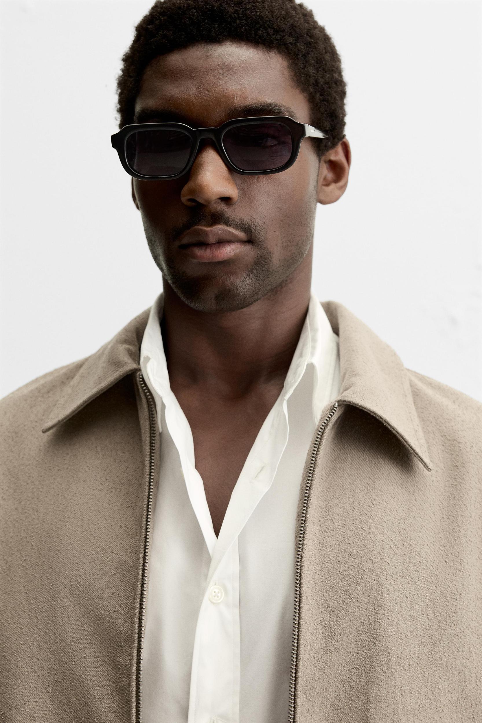 STRUCTURED TEXTURED OVERSHIRT Product Image