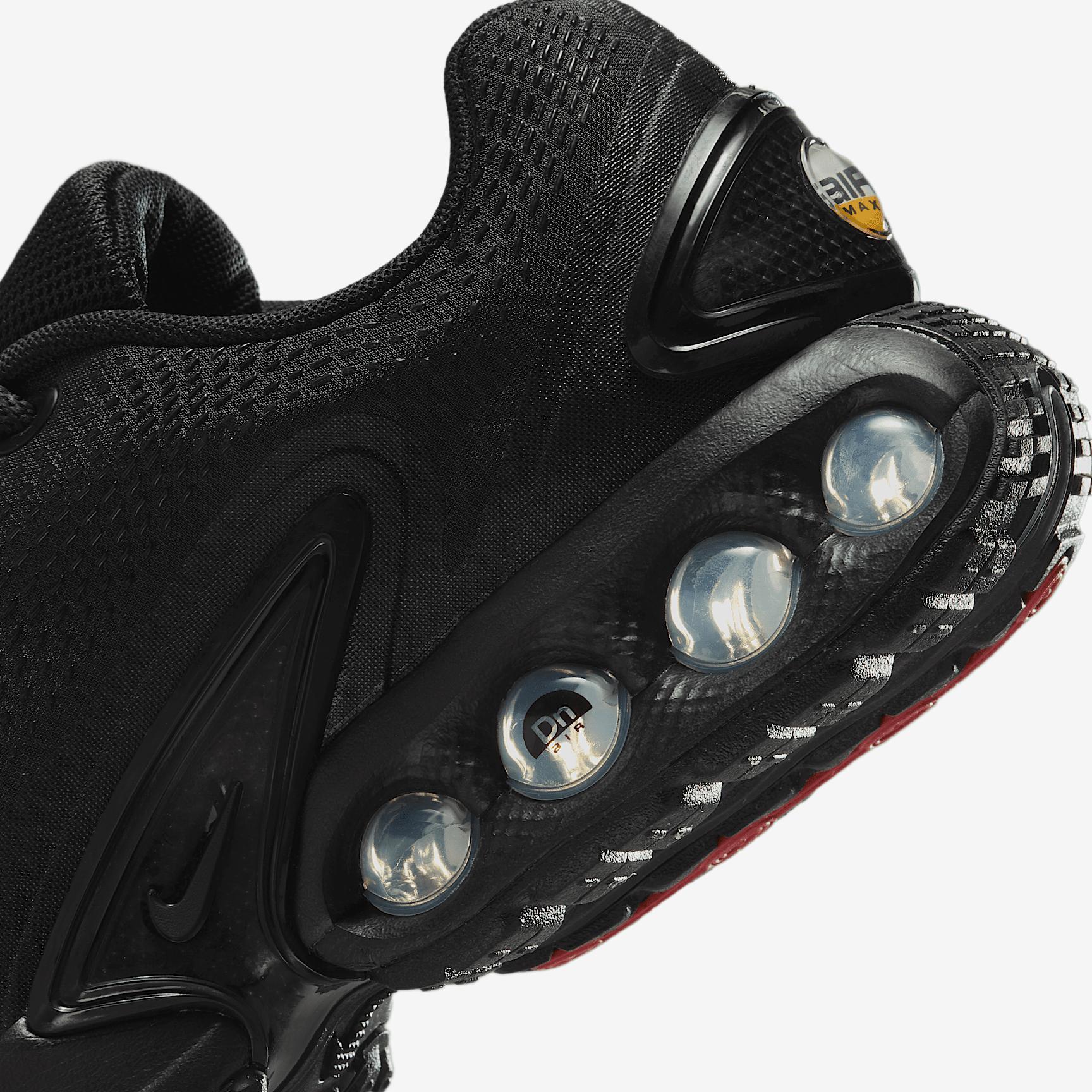Nike Womens Air Max Dn Casual Shoes in Black-BLACK-MT Product Image