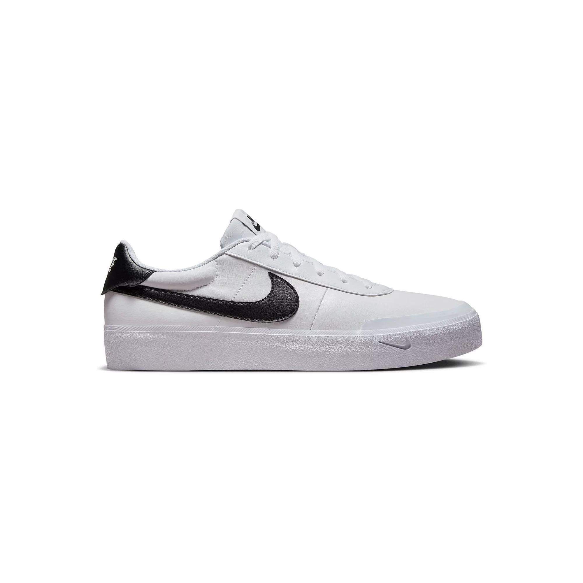 Nike Court Shot Men's Shoes, Size: 7.5, White Black Product Image