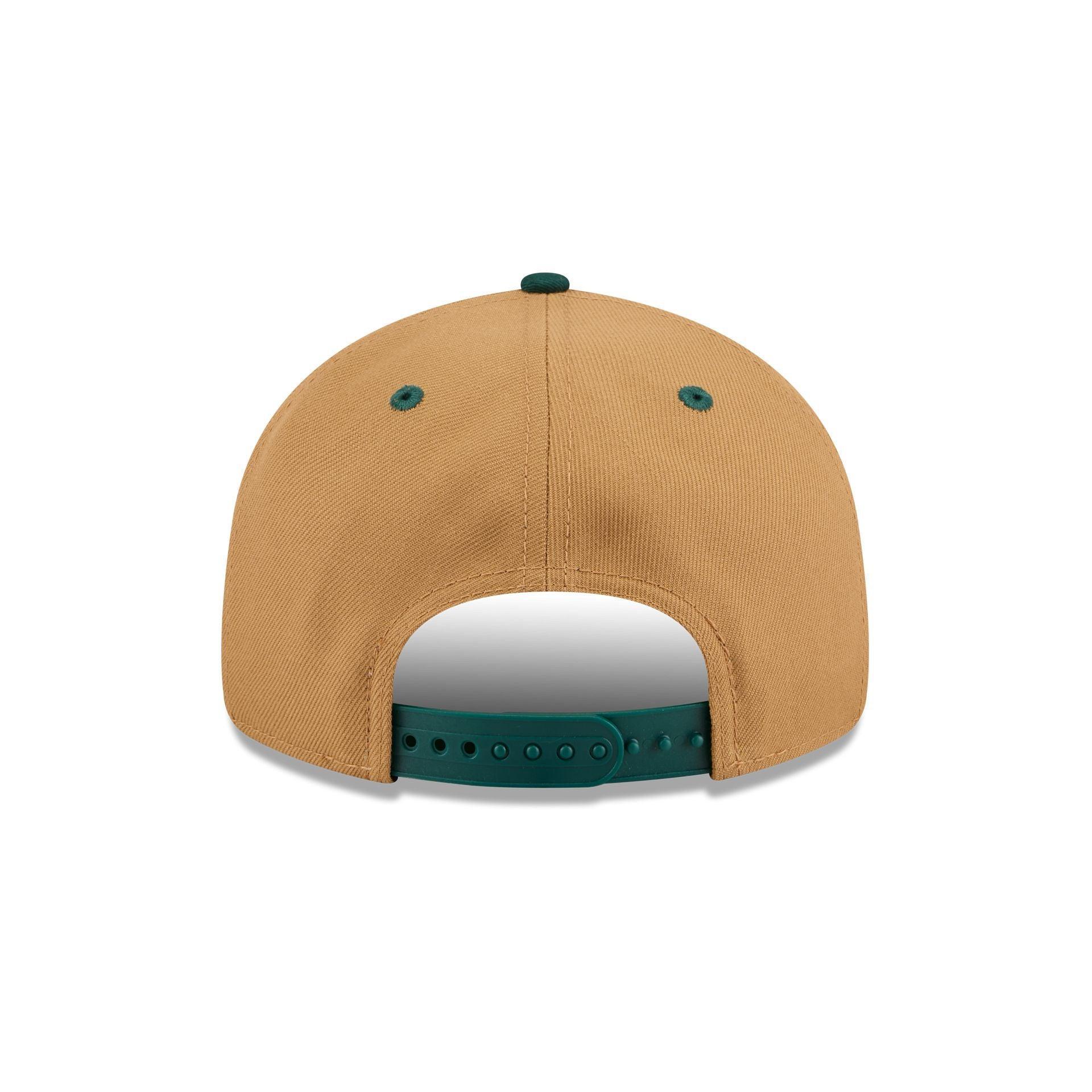 Minnesota Wild Wheat Retro Crown 9FIFTY Snapback Hat Male Product Image