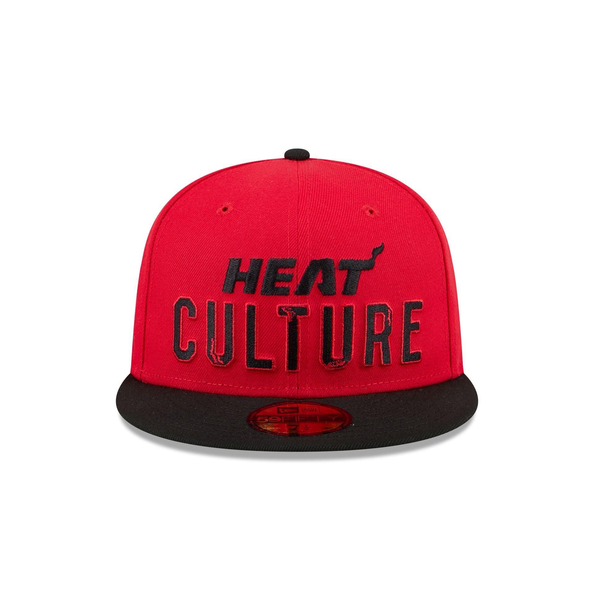 Miami Heat 2024 City Edition 59FIFTY Fitted Hat Male Product Image