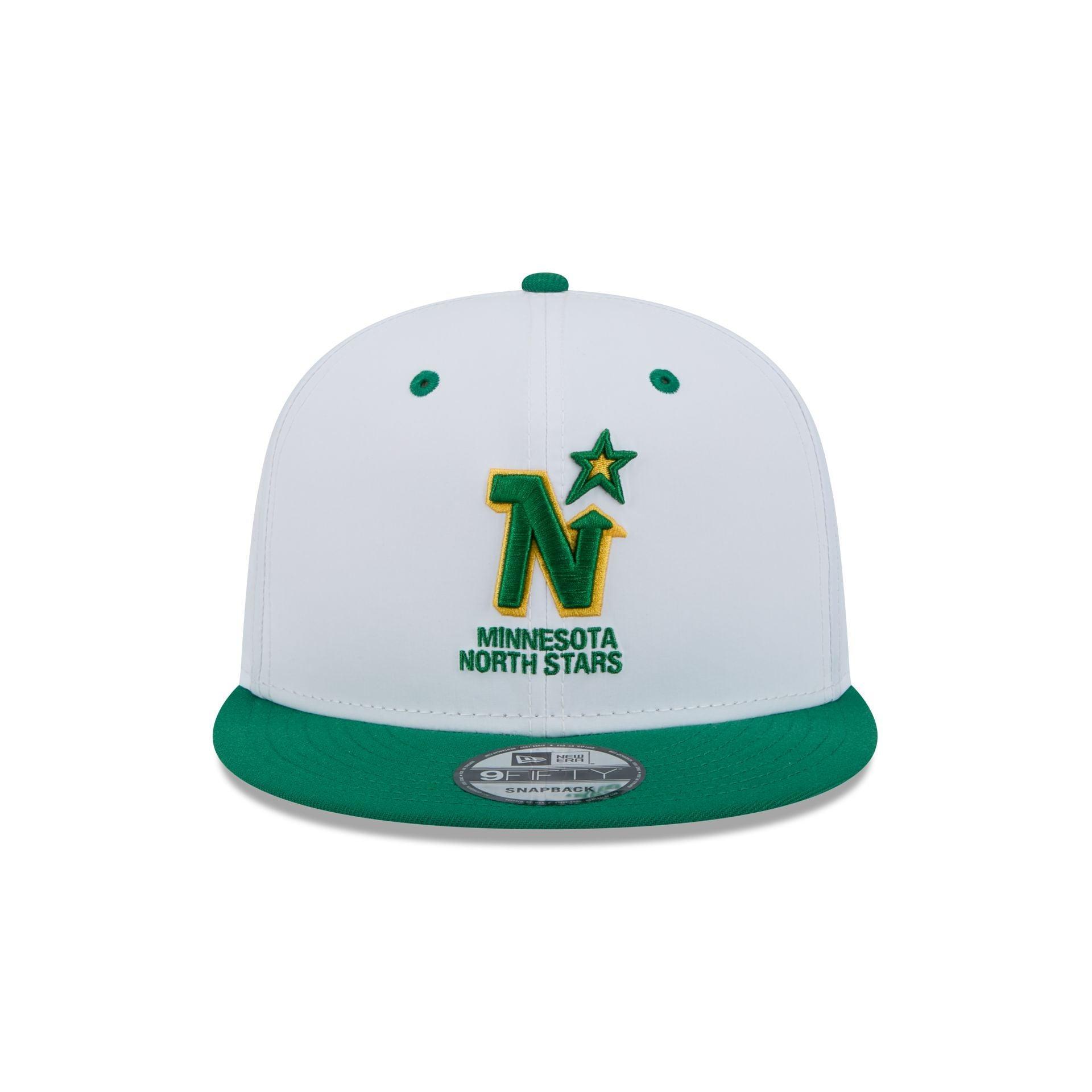 Minnesota North Stars Vintage Satin 9FIFTY Snapback Hat Male Product Image
