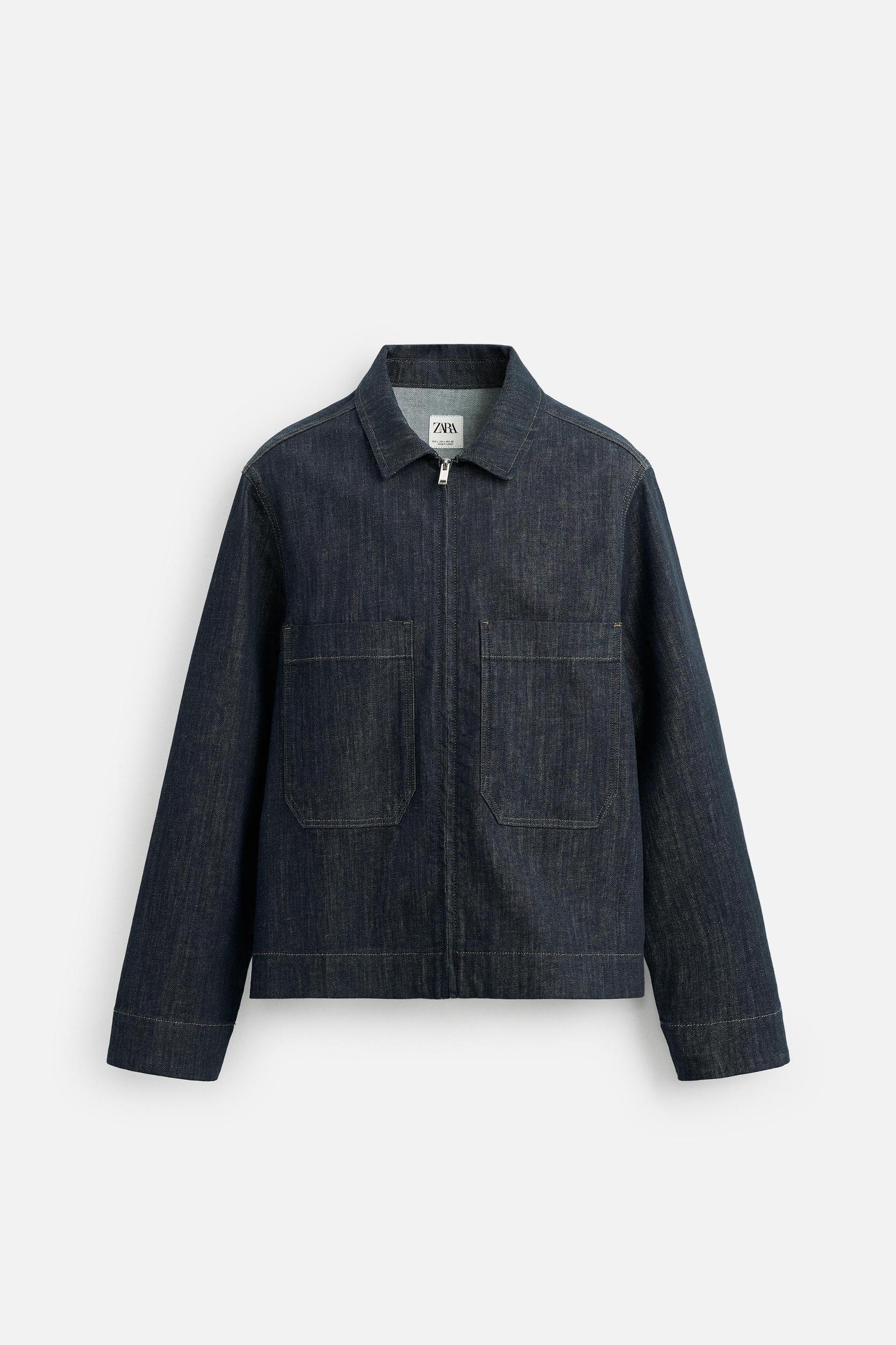 POCKET DENIM JACKET Product Image