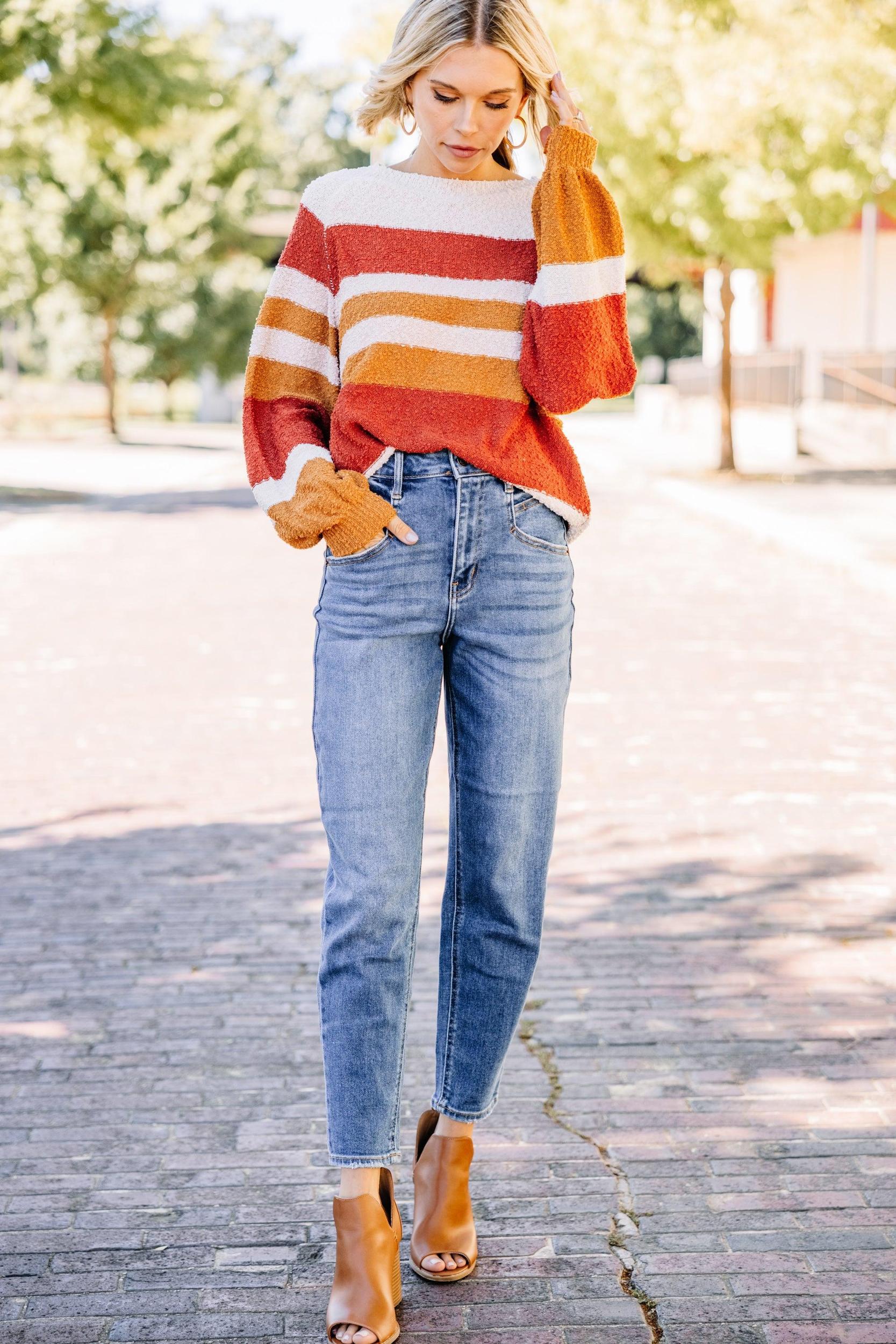 Walk On By Medium Wash Mom Jeans Female Product Image