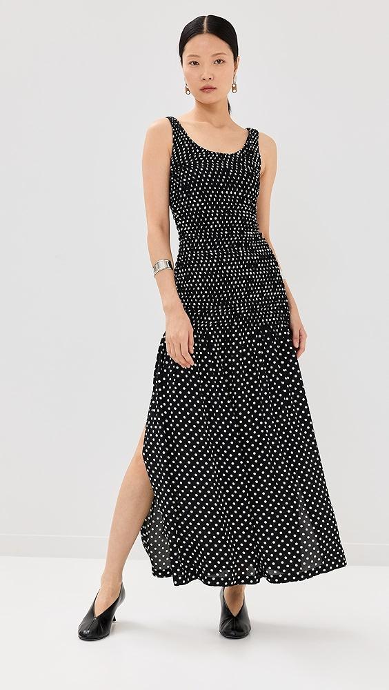 rabanne Long Crepe Dress | Shopbop Product Image