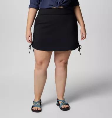 Women's Columbia All Seasons Ruched Seams Skort, Size: 1XL, Blue Product Image
