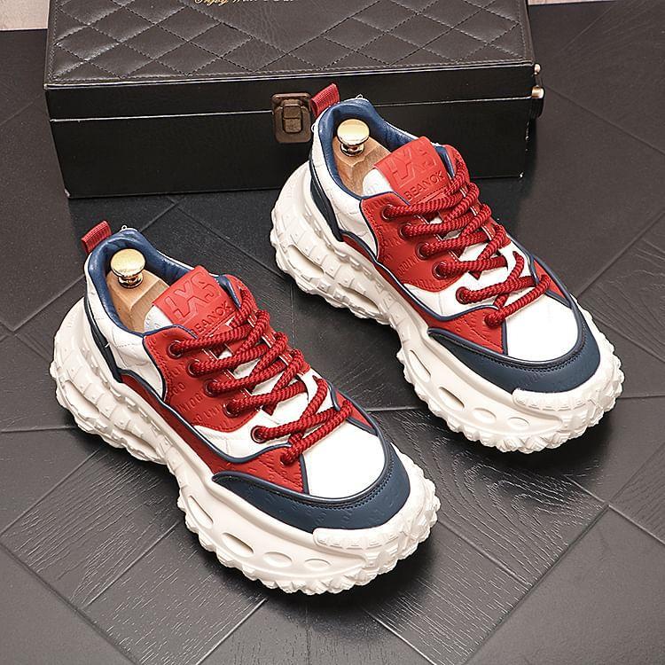 Platform Panel Sneakers Product Image