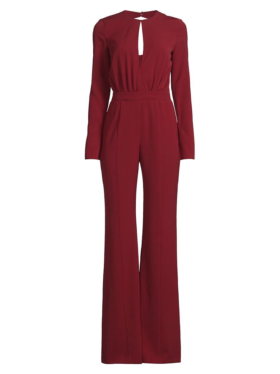 Womens Dasha Crepe Straight-Leg Jumpsuit Product Image