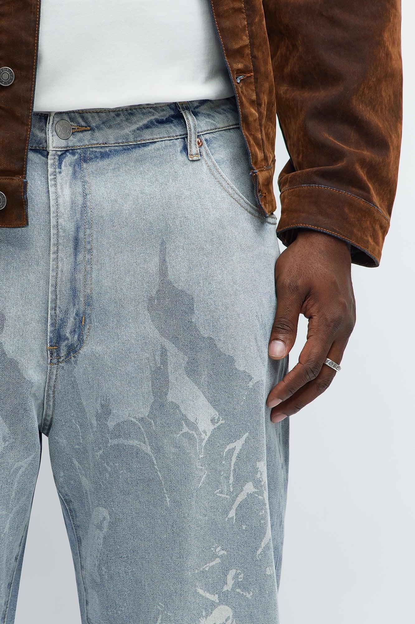 Straight Perspective Jeans - Light Blue Wash Product Image