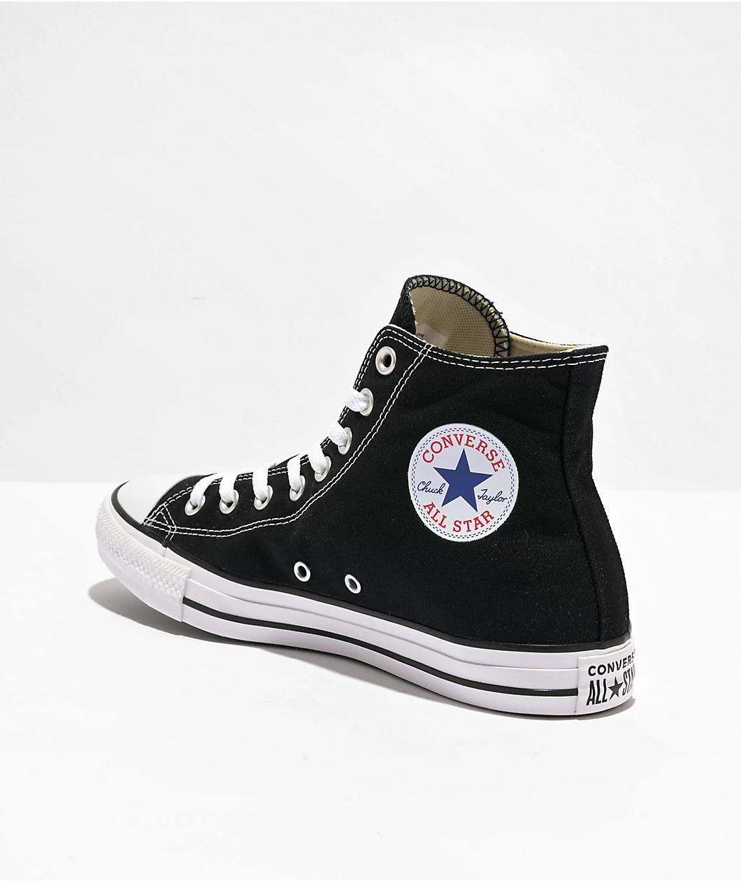 Converse Chuck Taylor All Star Black High Top Shoes Product Image