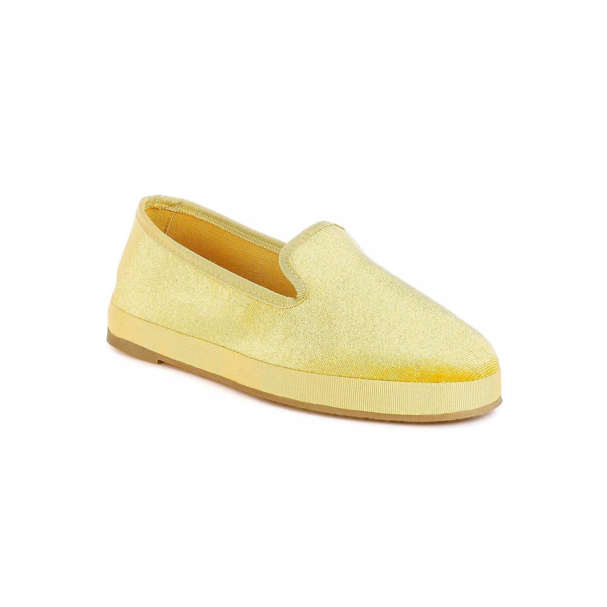 London Rag Saba Women's Slip-On Loafers, Size: 8, Light Yellow Product Image