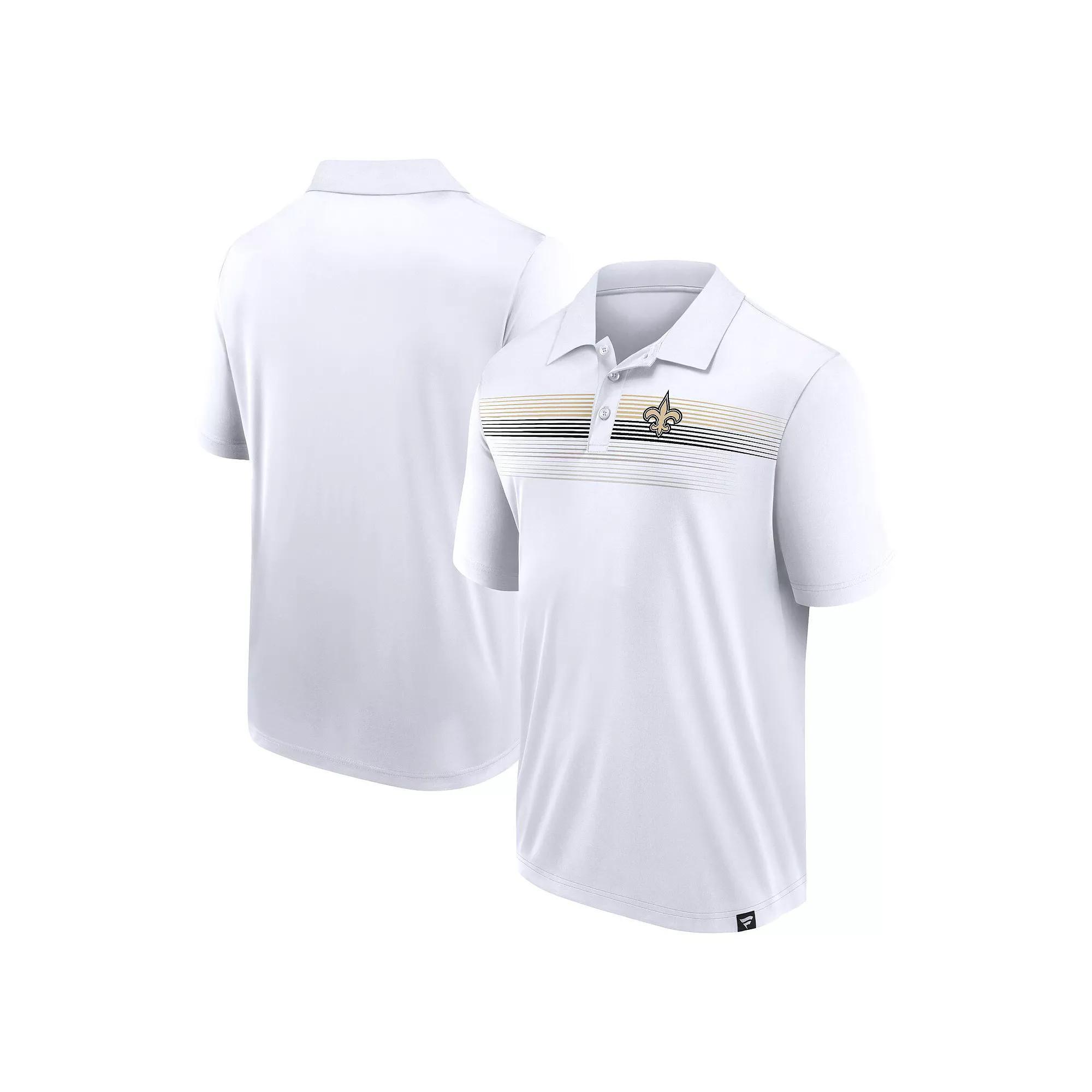 Men's Fanatics Branded White Atlanta Falcons Victory For Us Interlock Polo, Size: XXL Product Image