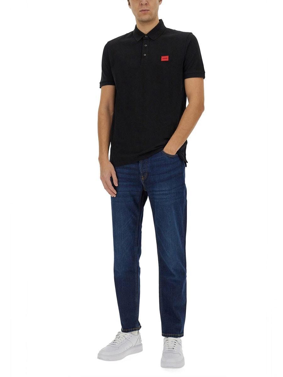 HUGO BOSS Polo Dereso In Black Product Image