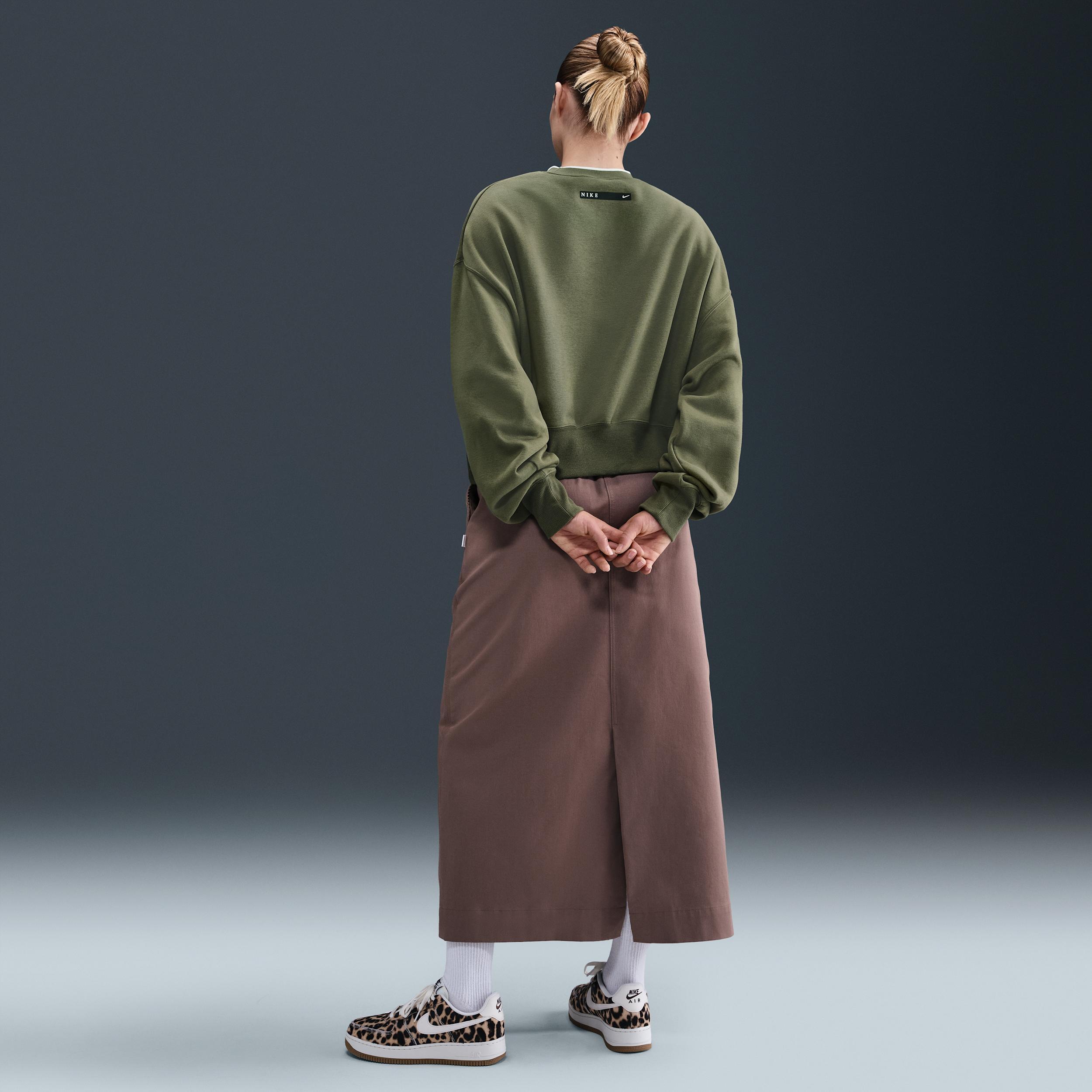 Nike Sportswear Phoenix Fleece Women's Oversized Crew-Neck Sweatshirt Product Image