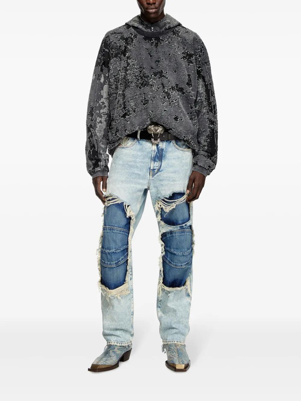 distressed-effect sweatshirt Product Image