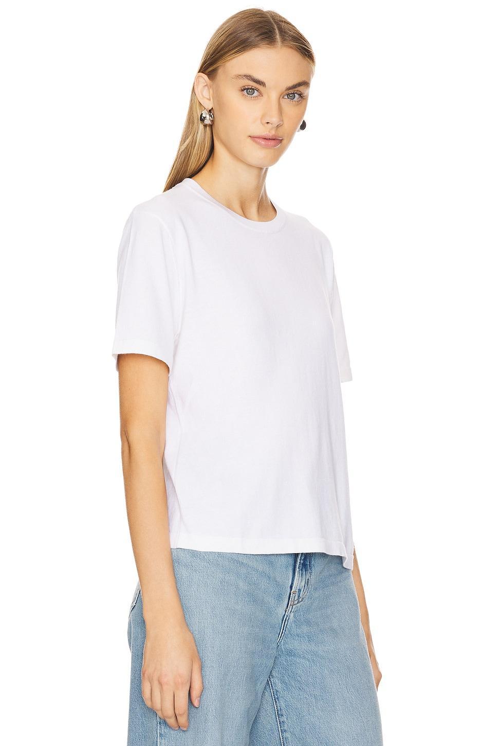 Cotton Cashmere Short Sleeve Tee Rails Product Image