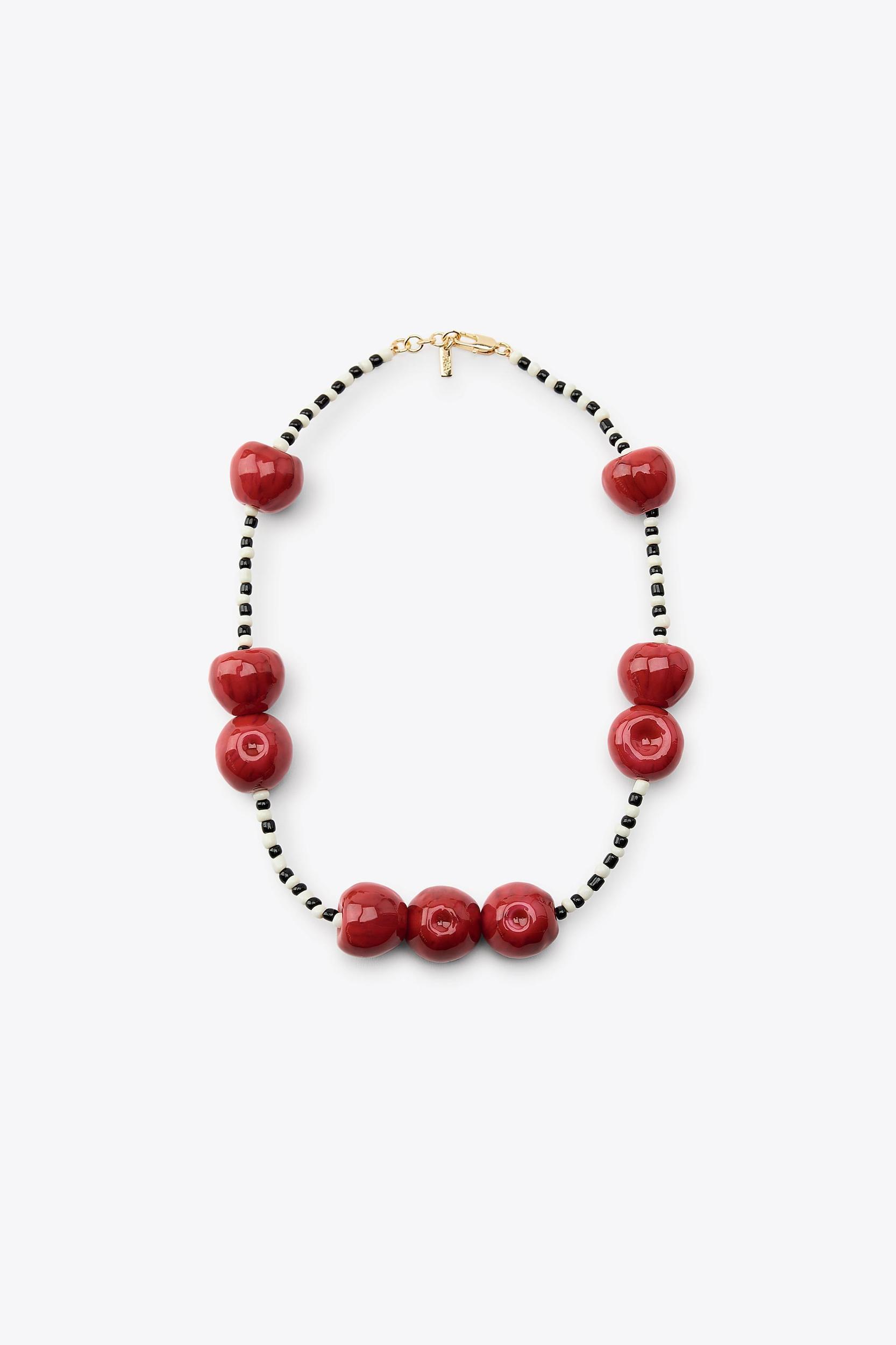 CHERRY BEAD NECKLACE Product Image