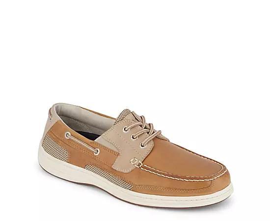 Dockers® Beacon Men's Leather Boat Shoes, Size: 12, Brown Product Image