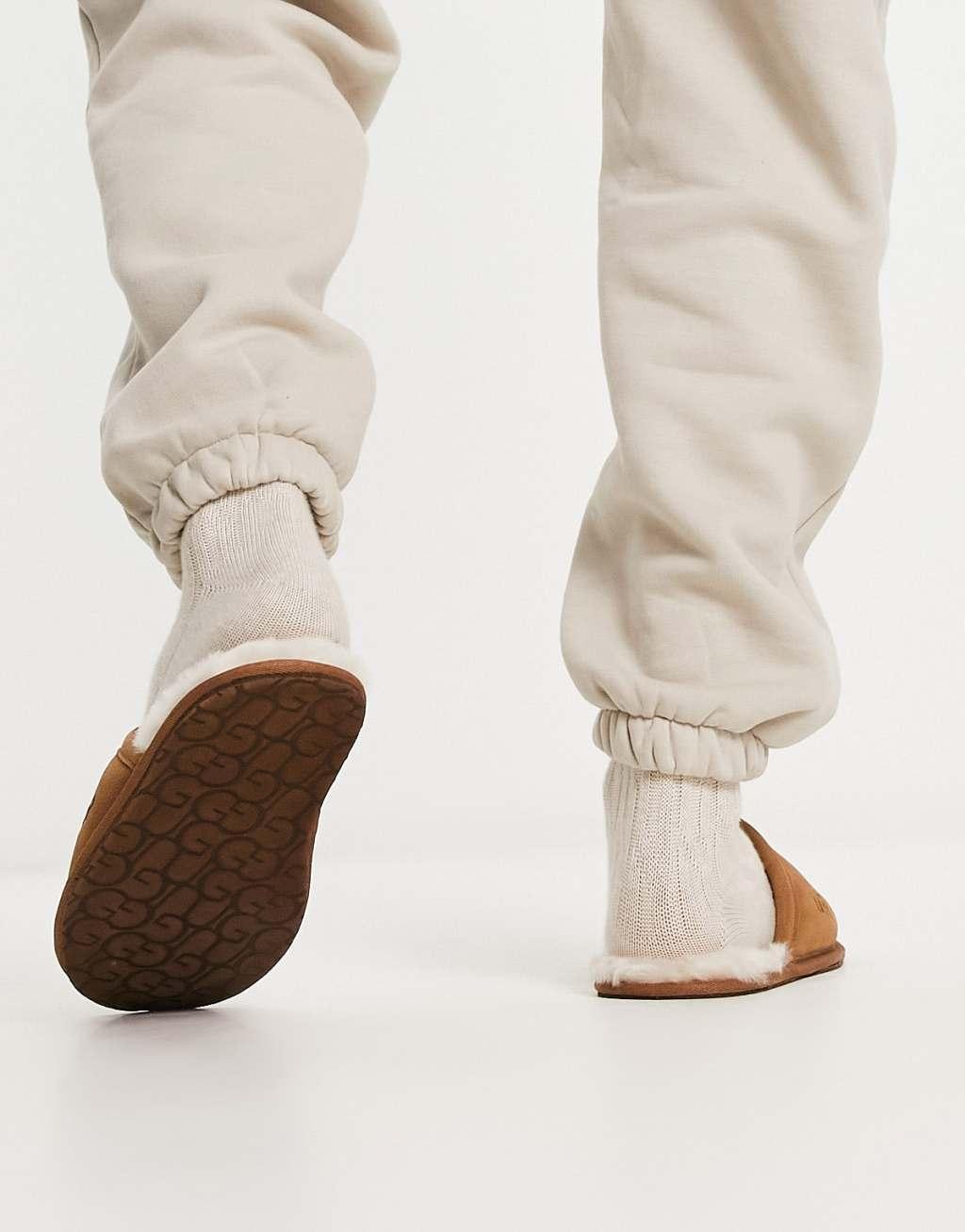 Ugg Scuff Slippers in Tan Product Image