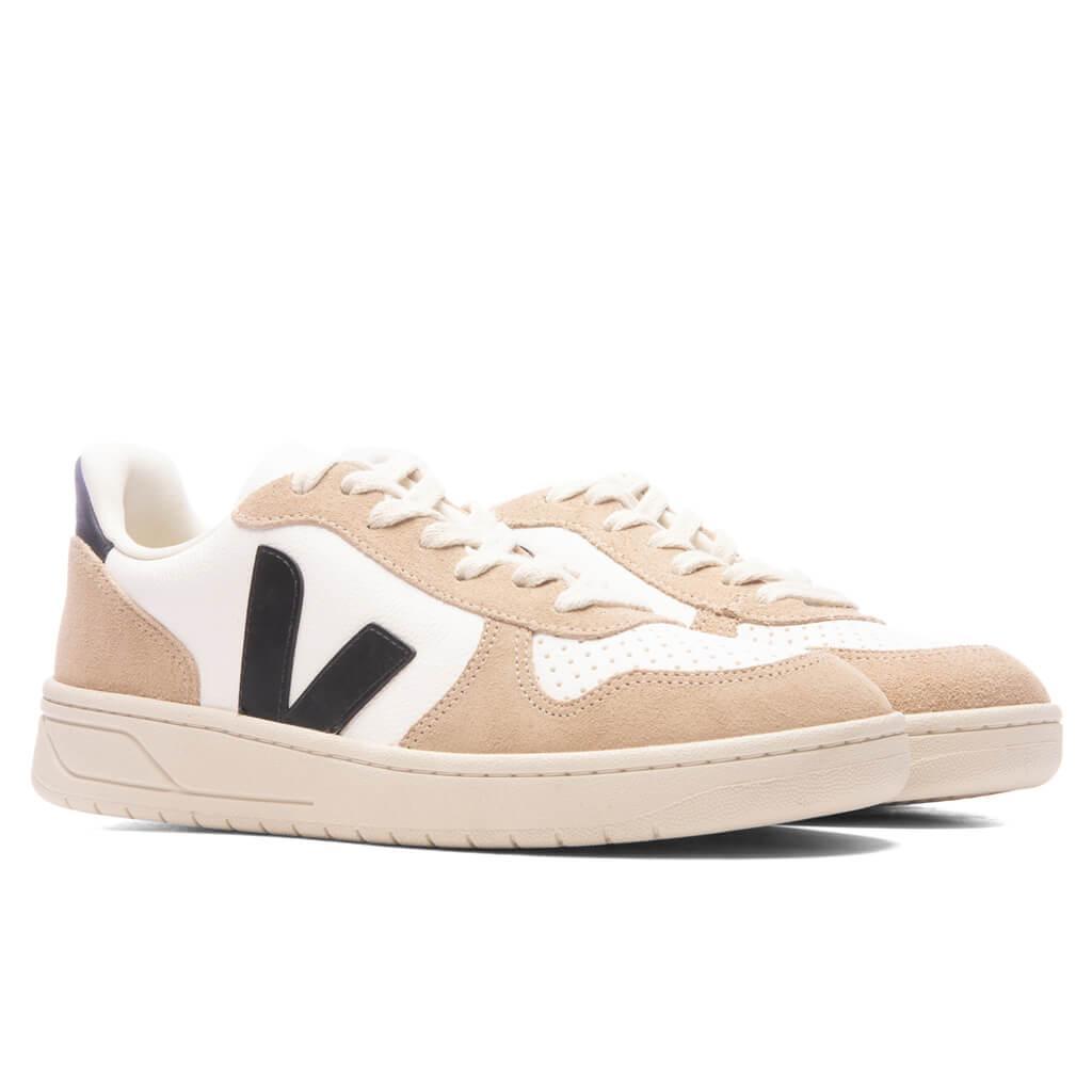 V-10 Leather - Extra White/Black Sahara Male Product Image