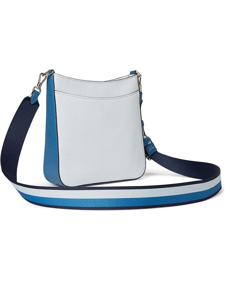 Knott Croc Embossed Leather Medium Crossbody Tote Product Image
