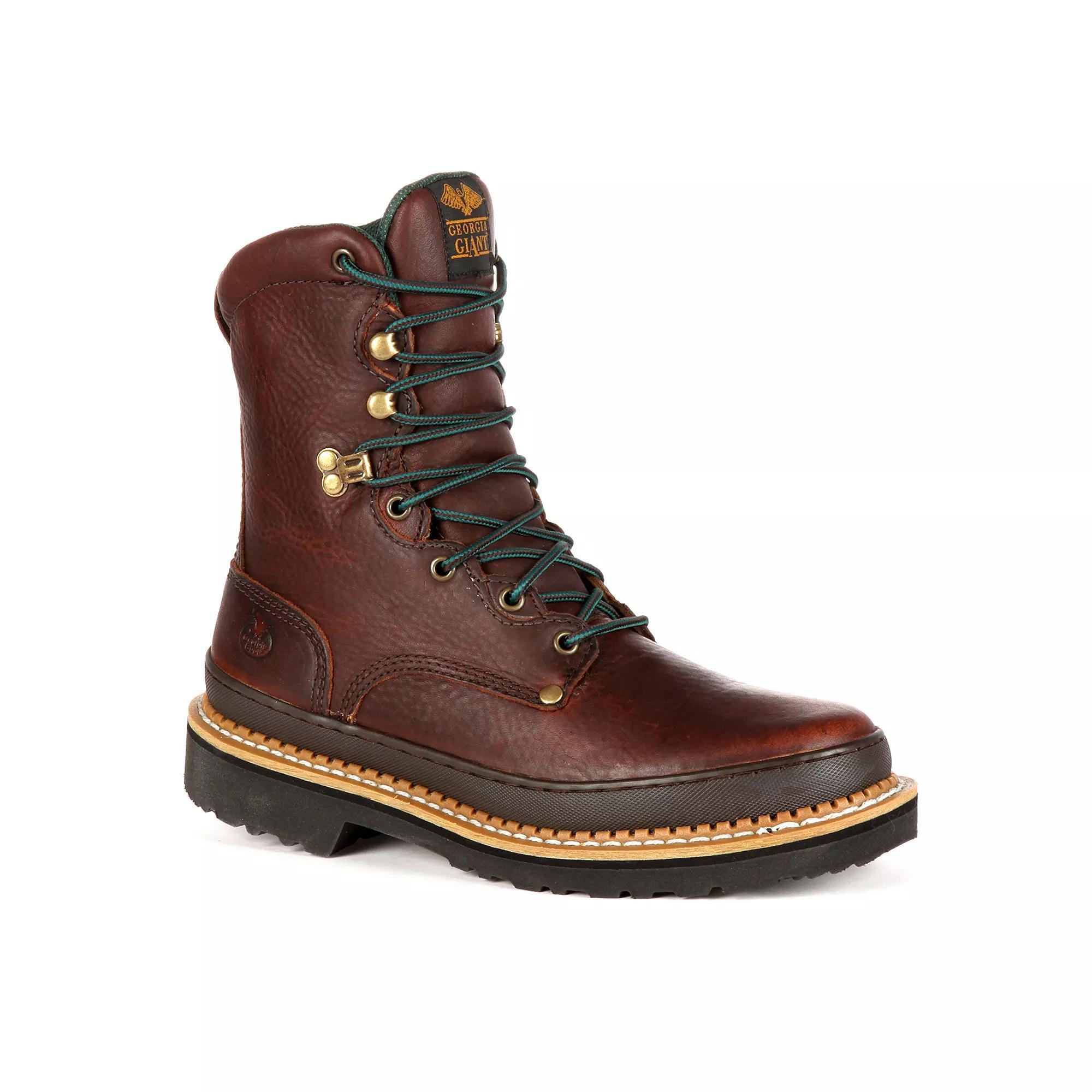 Georgia Boots Giant Men's 8-in. Work Boots, Size: 8 Wide, Soggy Brown Product Image