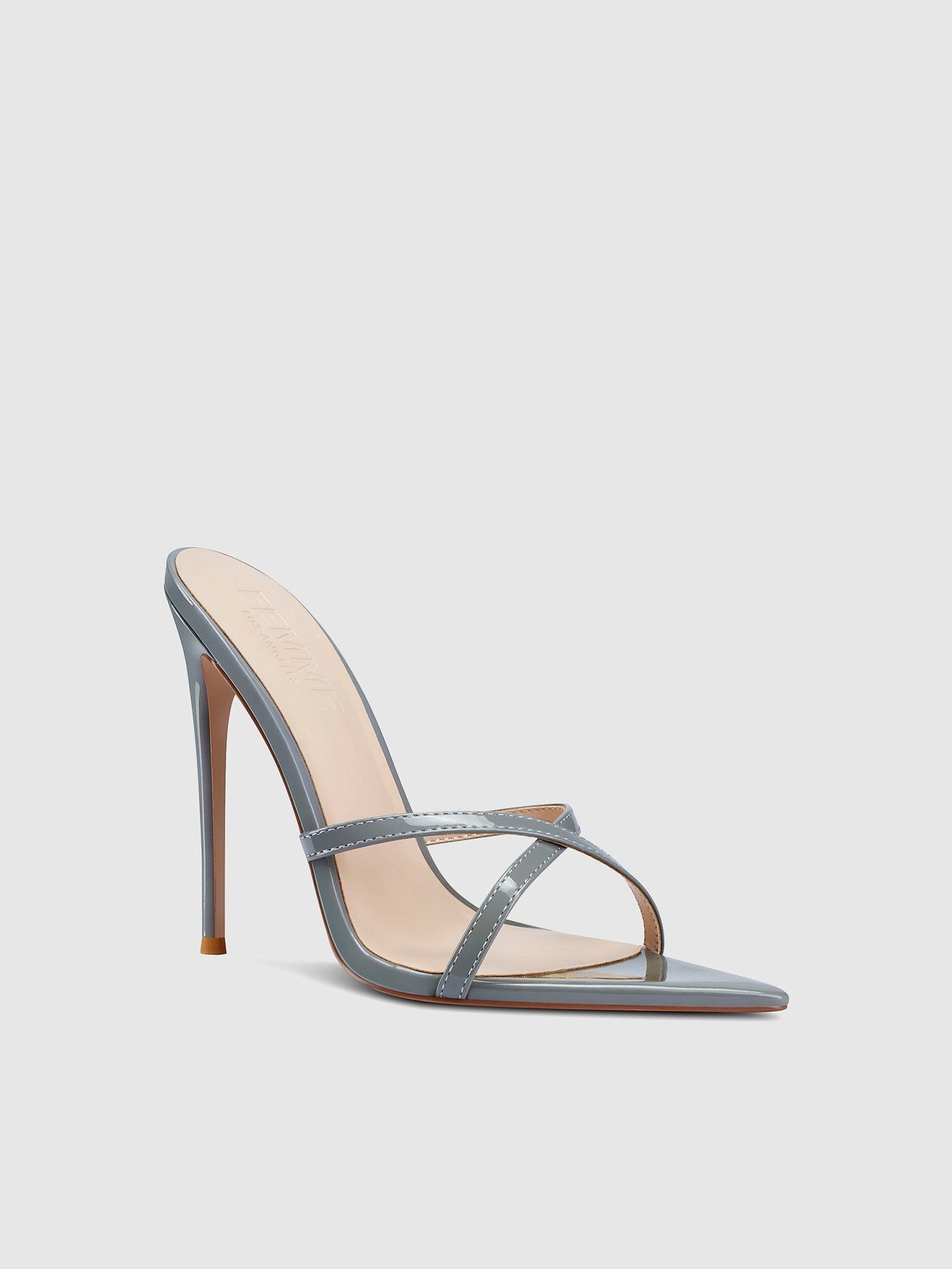 Donatella Mule - Grey Product Image