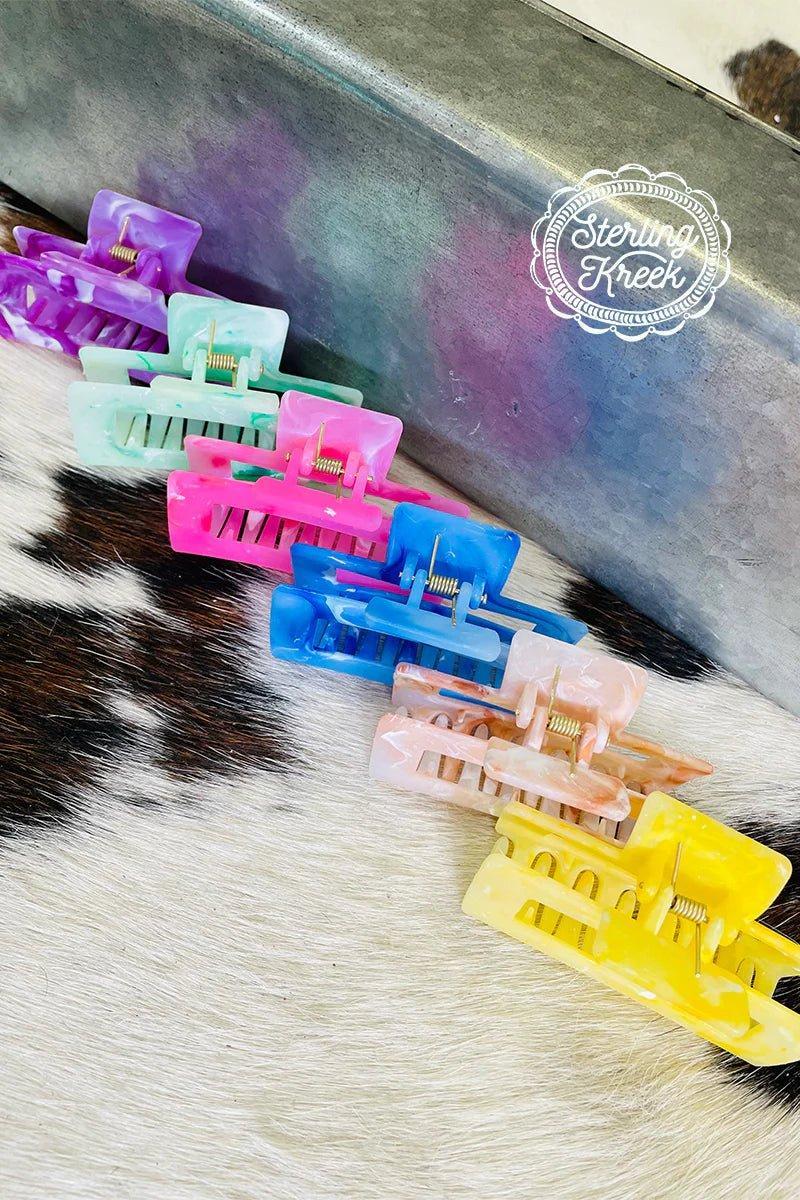 Last Night's Hair Claw Clips- 6 Colors Available* Product Image