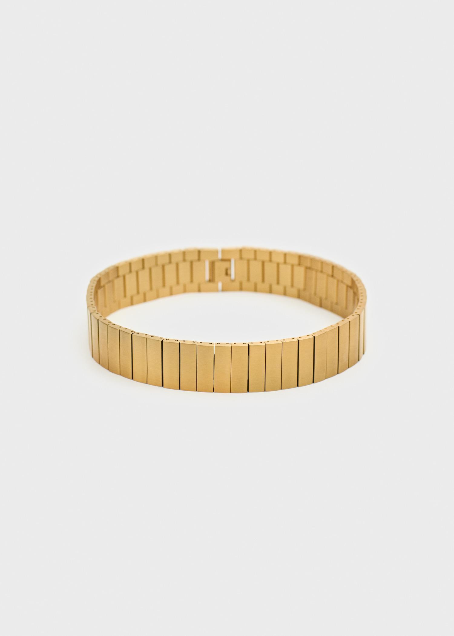 Choker with link strap - Women | MANGO USA Product Image