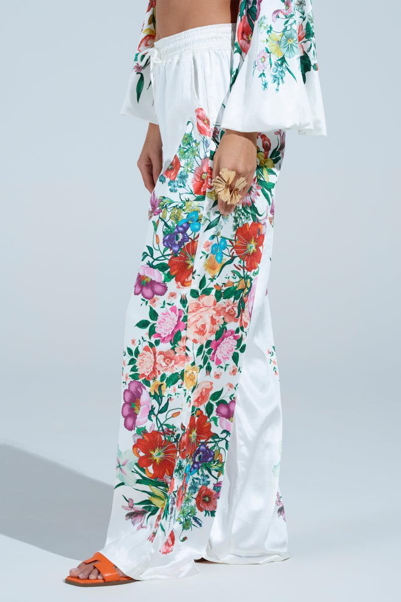 FULL BLOOM STRAIGHT LEG TROUSERS Product Image