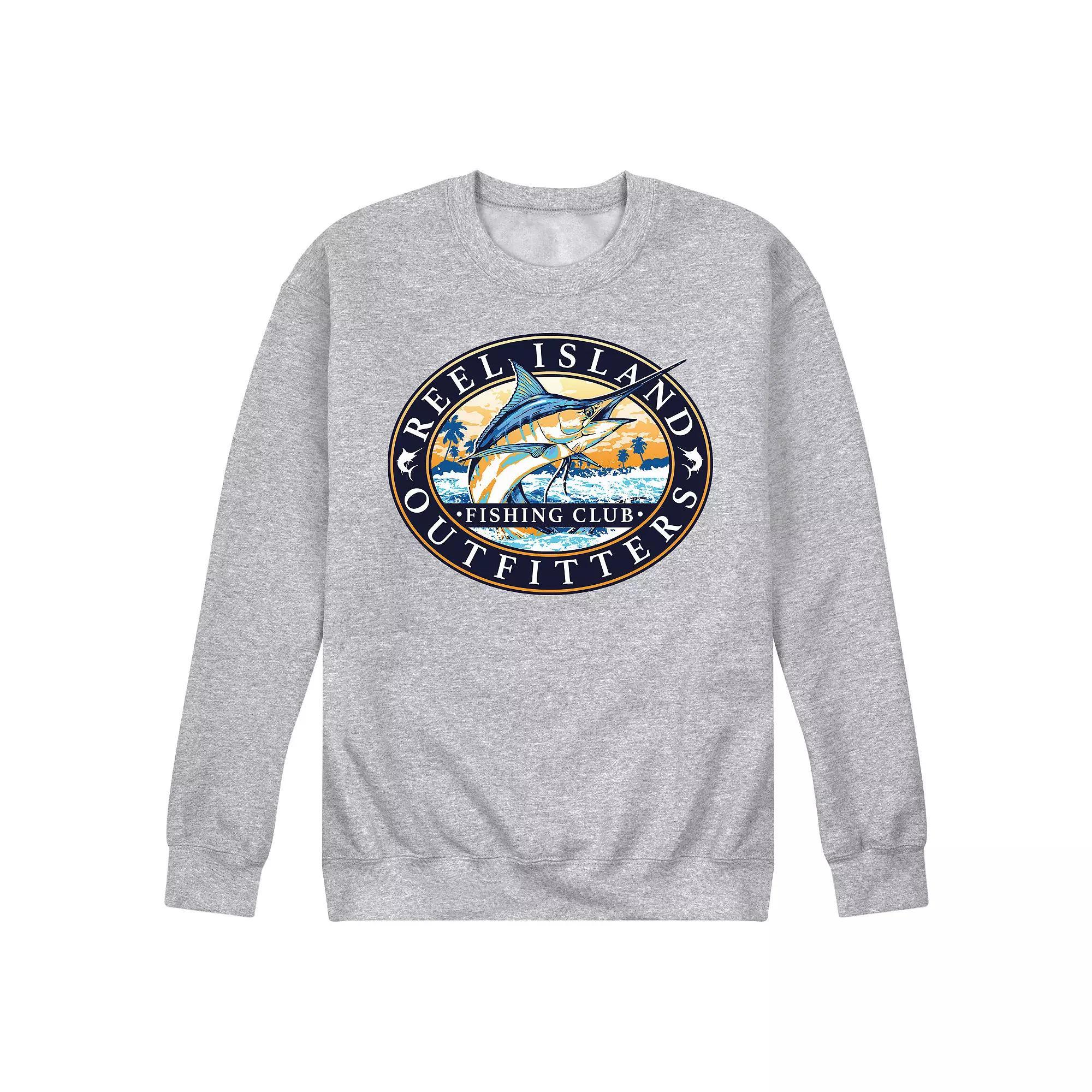 Mens Reel Island Outfitters Graphic Sweatshirt Product Image