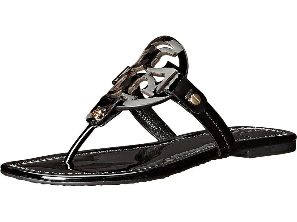 Womens Miller Patent Leather Thong Sandals Product Image