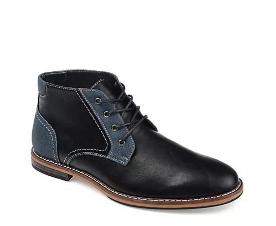 VANCE Franco Men's Plain Toe Chukka Boots, Size: 8.5, Brown Product Image