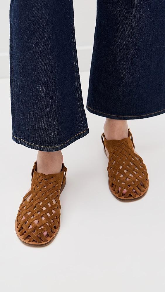 Mansur Gavriel Woven Sandals | Shopbop Product Image