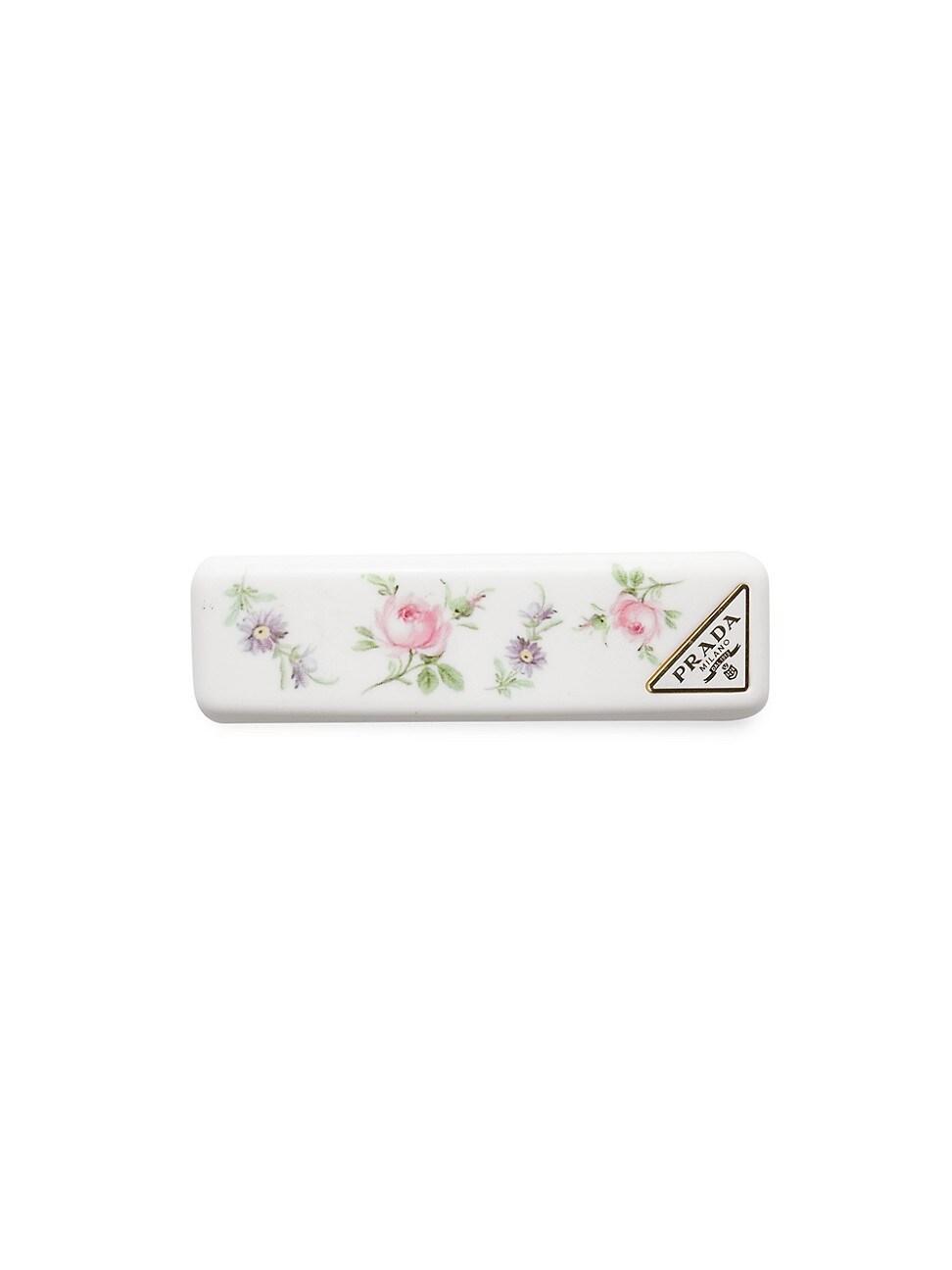 Womens Plexiglas and Metal Hair Clip Product Image