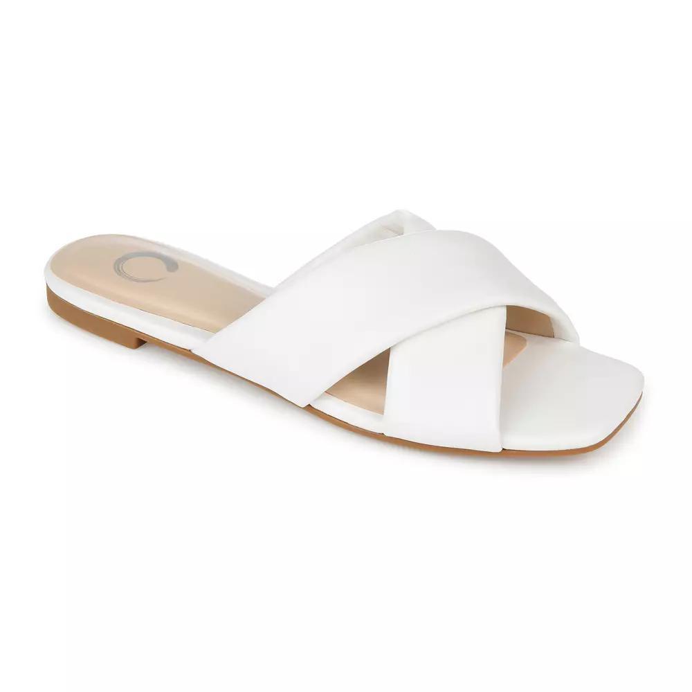 Journee Carlotta Women's Slide Sandals, Size: 11 Product Image