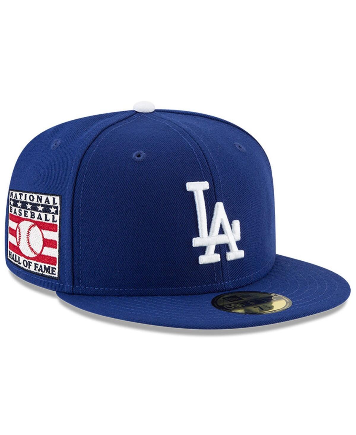 Men's New Era Royal Los Angeles Dodgers National Baseball Hall of Fame 59FIFTY Fitted Hat, Size: 7 3/4, Blue Product Image