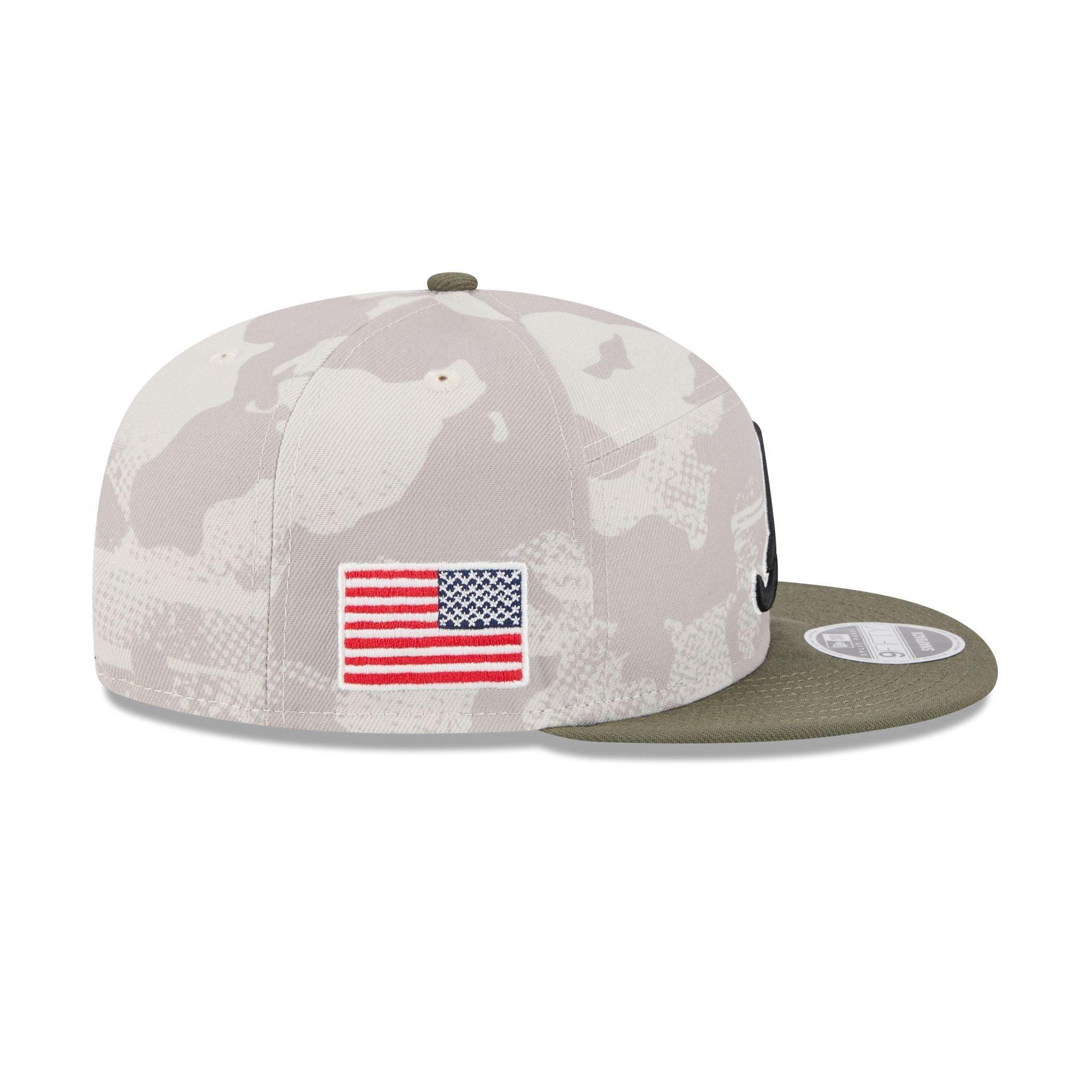 Minnesota Twins Armed Forces Day 2025 Split Panel 9FIFTY Snapback Hat Male Product Image