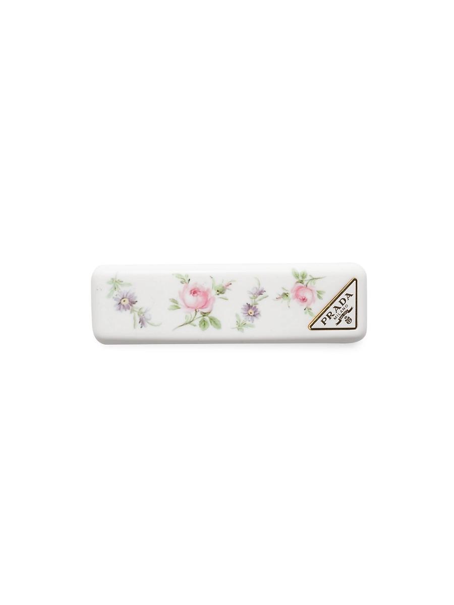 Womens Plexiglas and Metal Hair Clip Product Image