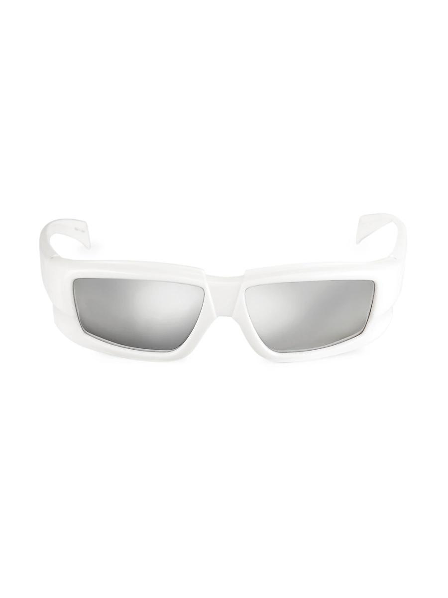 Mens 57MM Rectangular Sunglasses Product Image