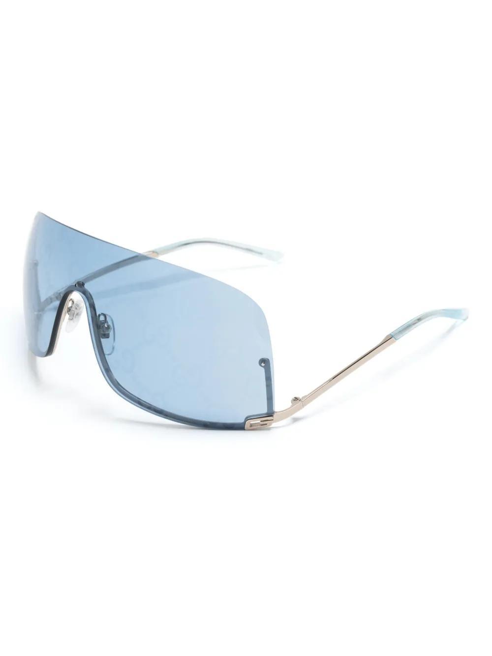 oversized retro-frame sunglasses Product Image