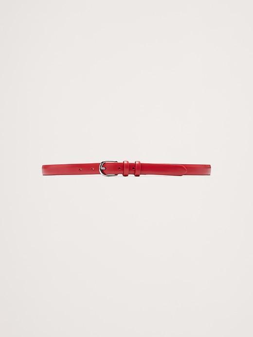 Slim Leather Belt Product Image