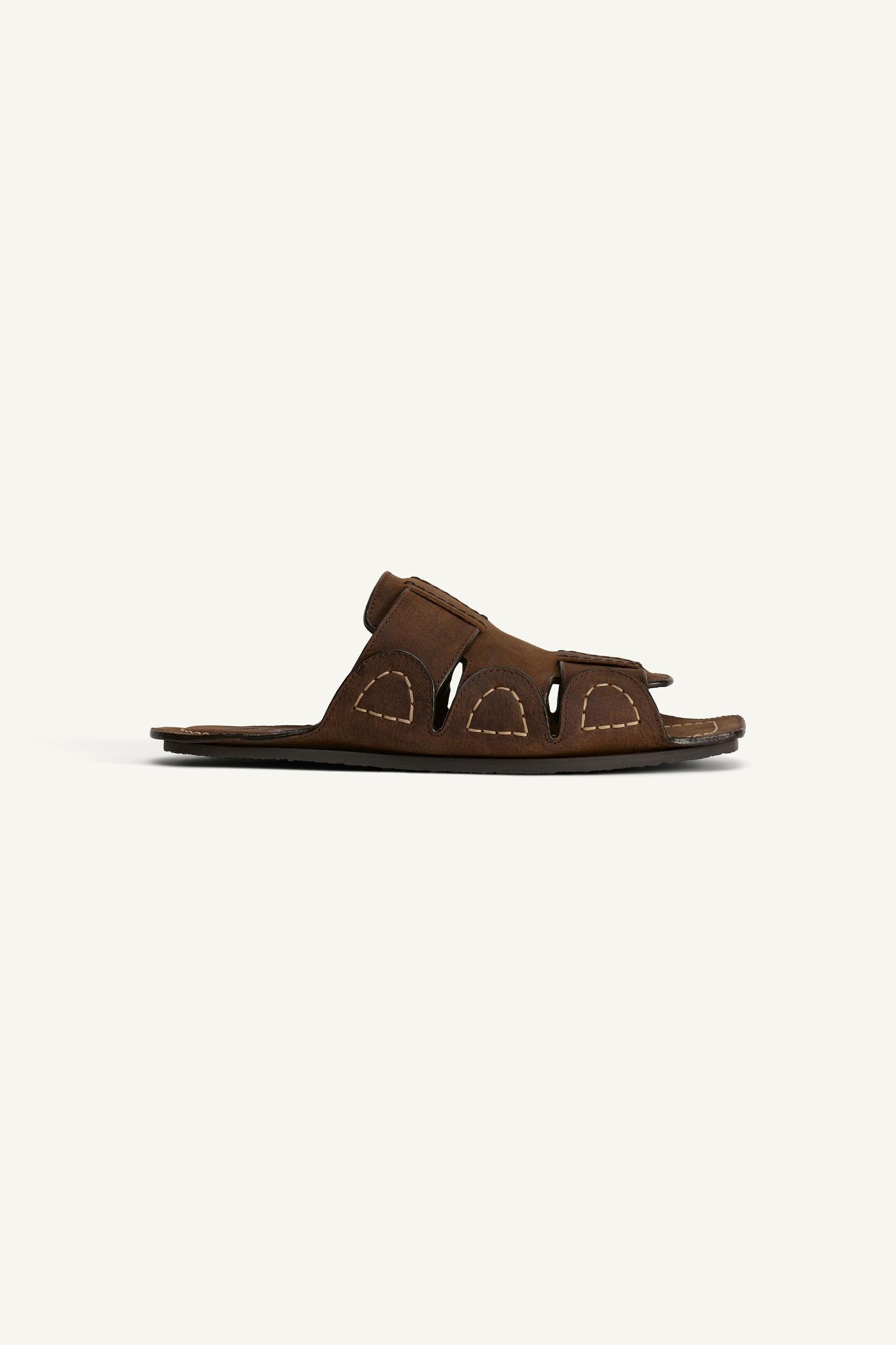 STRAPPY LEATHER SANDALS LIMITED EDITION Product Image